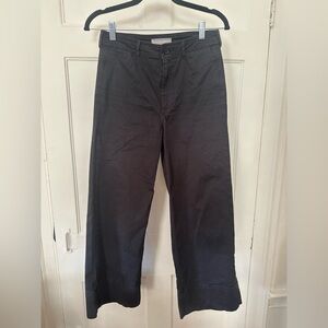 Everlane Black Cotton-Blend Pants